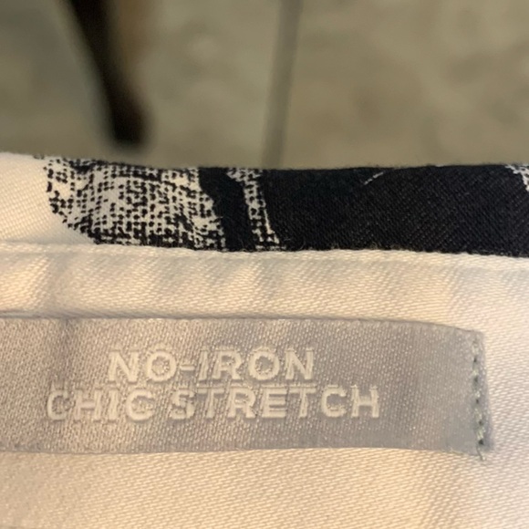 Chico’s abstract long shirt,top,tunic,.No Iron - Picture 11 of 13